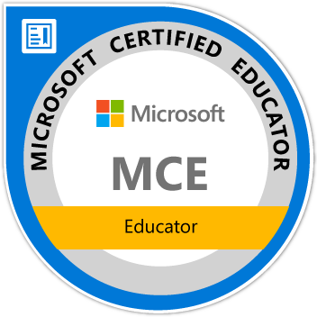 MCE(Microsoft Certified Educator)をとりました