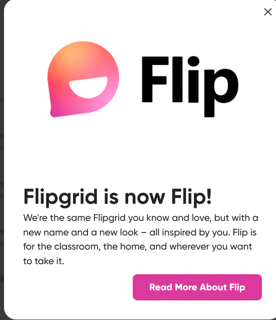 Flipgrid→”Flip”に(・∀・)！